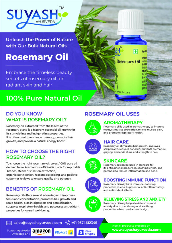 Rosemary Oil Pamphlet